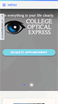 Mobile Screenshot of collegeoptical.com